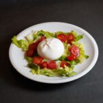 Burrata con pomodori pachino