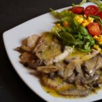 Scaloppina di maiale ai funghi